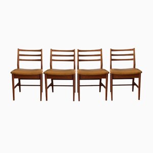 Mid-Century Teak Dining Chairs from A&FH, 1960s, Set of 4