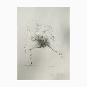 Michal Bajsarowicz, Nudo, Disegno su carta, XXI secolo