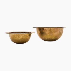 Brass Bowls, 1950s, Set of 2