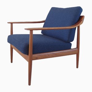 Vintage Armchair in Cherry by Wilhelm Knoll, 1960s