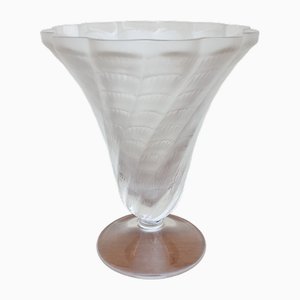 Glass Bowl by Lalique, France, 20th Century