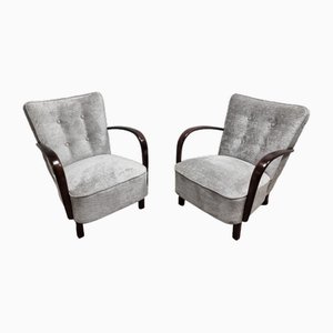 Fauteuils par Jindrich Halabala pour Up Závody, 1960s, Set de 2