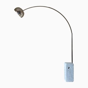 Marble and Steel Arco Lamp by Achille & Pier Giacomo Castiglioni for Flos, 1967