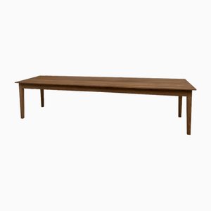 Large Farm Table in Oak with Zone Feet, 2010s
