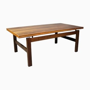 Danish Rosewood Coffee Table with Floating Top, 1960s