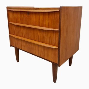 Vintage Danish Teak Dresser Cabinet Chest of Drawers Ladenkast Deens, 1960s