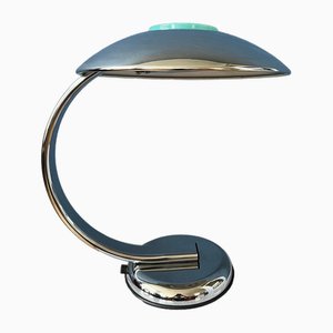 Postmodern Bauhaus Style Chrome Desk Lamp, 1970s