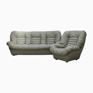 3 Seater Sofa and Armchair, Set of 2