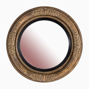 Specchio convesso Regency dorato, XIX secolo