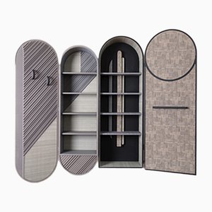 Armario de pared Decor O en gris de Hermès - Edición limitada de la Semana del Diseño de Milán