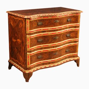 Commode à Tiroirs en Bois Marqueté de Gênes, 1950s