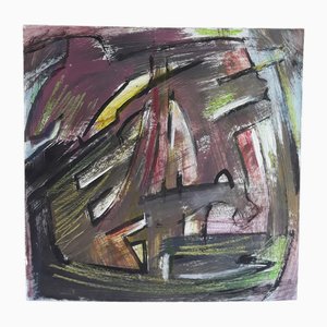 Norbert Louis, Durchbrochen, 2000, Tempera on Cardboard