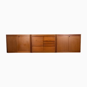 Modular Model 4D Sideboard by Angelo Mangiarotti for Molteni, 1960s, Set of 3