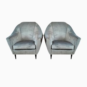 Armchairs attribuited to Ico Parisi, 1950s, Set of 2