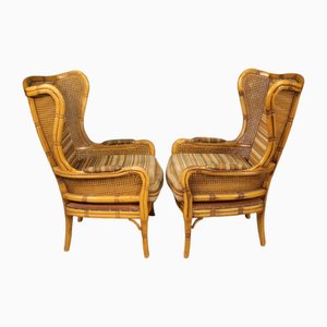 Set of Italian Armchairs, 1970s
