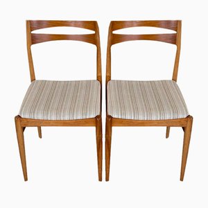 Set of Mid-Century Danish Modern Dining Chairs, 1970s