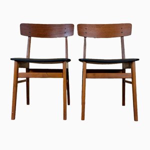 Teak Dining Chairs from Farstrup Møbler, Denmark, 1970s, Set of 2