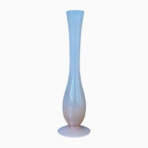 Pink Opaline Glass Soliflore Vase