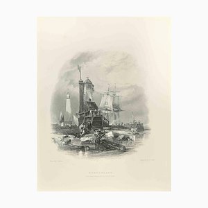 Edward Francis Finden, Sunderland, Eau-forte, 1845