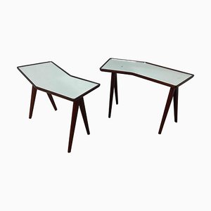 Tables d'Appoint par Gio Ponti pour Fontana Arte, 1950s, Set de 2