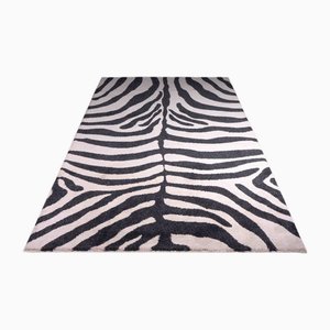 Rechteckiger Zebra Teppich von Aland