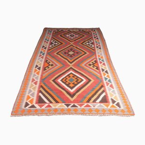 Rectangular Kilim Rug in Wool