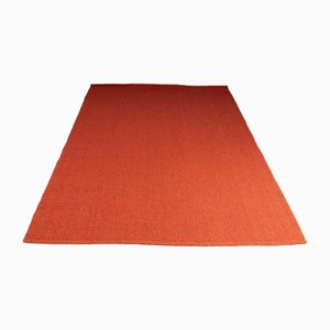 Orange Rectangular Mat
