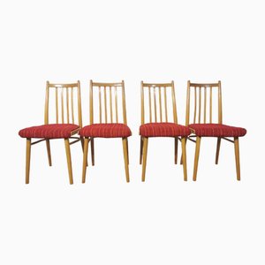 Chaises de Salle à Manger attribuées à Antonín Šuman pour Ton, 1960s, Set de 4