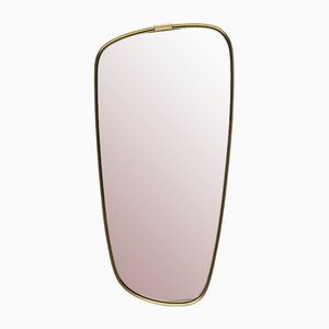 Mid-Century Italian Asymmetric Mirror, 1950s
