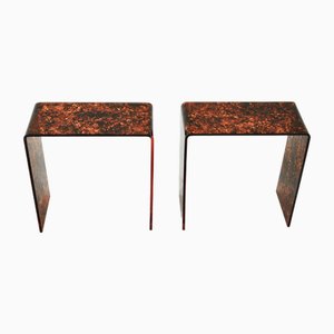 Tables d'Appoint, Italie, 1970s, Set de 2