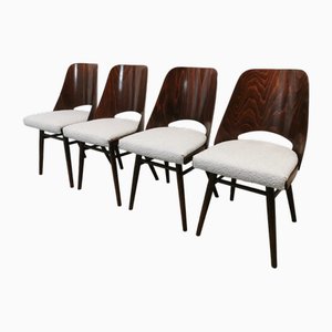 Chaises de Salle à Manger par Radomir Hoffman pour Ton, 1950s, Set de 4