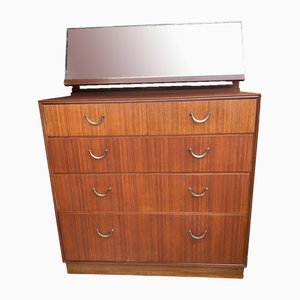 Mid-Century Tallboy Dressing Table with Drawers from Meredew, 1960s