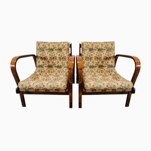 Fauteuils par K. Kozelka & A. Kropacek, 1950s, Set de 2