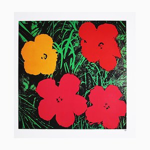After Andy Warhol, Blumen, 1960er, Druck