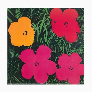 After Andy Warhol, Blumen, 1960er, Druck