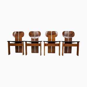 Africa Chairs by Tobia & Afra Scarpa for Maxalto, 1976, Set of 4