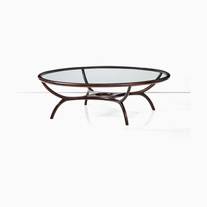 Mid-Century Modern Center Table attributed to Giuseppe Scapinelli, Brazil, 1960s