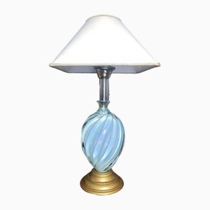 Lampada da tavolo in vetro di Murano di Barovier & Toso, anni '60