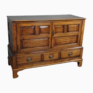 Late 18th -Century Oak Welsh Press Box Dresser