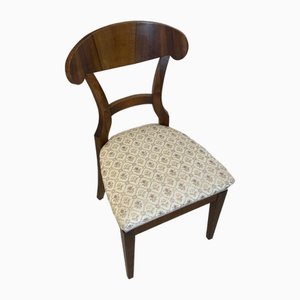 Biedermeier Armchair in Nut Wood