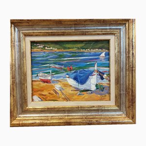 Avel, Coastal Scene, 2023, Oil on Canvas