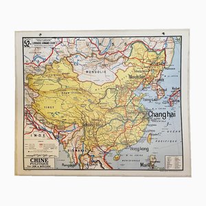 Mappa della Cina, anni '60