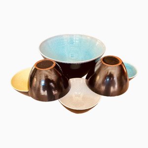 Ceramic Bowls from Hugo Kohler, Set of 5