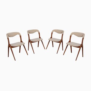 Sillas de comedor modelo Sonja de Johannes Andersen para Vamo Sonderborg, años 60. Juego de 4