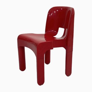 Roter Modell 4867 Universale Stuhl von Joe Colombo für Kartell, 1970er