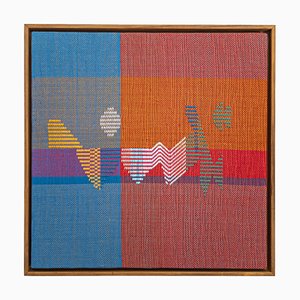 Terrae 1 Fabric Tapestry by Susanna Costantini