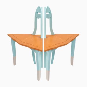 Gudrun Am Leineufer Corner Chairs by Bořek Šípek for Leitner, 1984, Set of 2