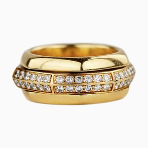 Goldener Vintage Ring, 2000er