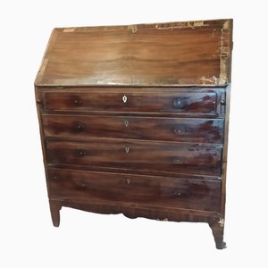 English Secretaire in Mahogany