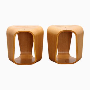 Italian Infinity Side Tables by Enrico Cesana, 1990s, Set of 2
